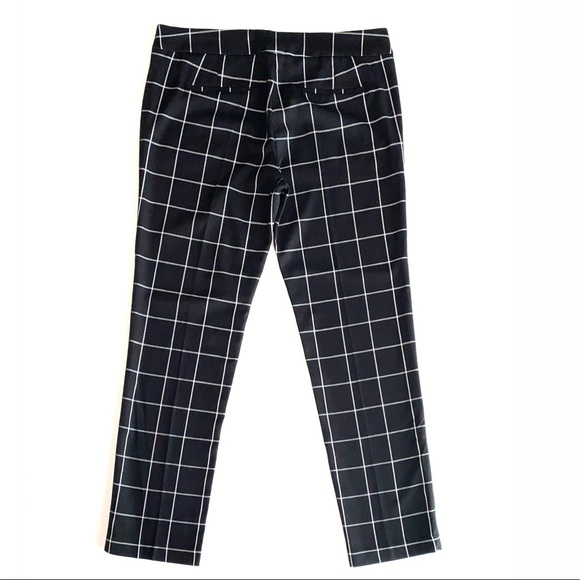SOLD 💕Willi Smith Windowpane Plaid Ankle Pants - Picture 8 of 14